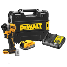 Аккумуляторный ударный шуруповерт DeWALT DCF850E1T, 1 акб 18.0 В XR Li-lon PowerStack 1.7 Ач в TSTAK