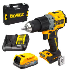 Аккумуляторная ударная дрель-шуруповерт DeWALT DCD805E1T, 1 акб 18.0 В XR Li-lon PowerStack 1.7 Ah в TSTAK