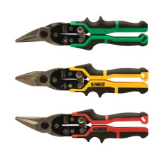 Набор ножниц по металлу ERGO Aviation DeWALT DWHT14676-0 3 шт