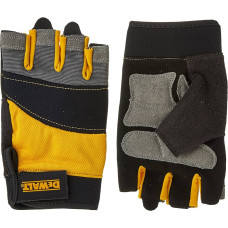 Перчатки универсальные открытые, неопрен, кожа DeWALT DPG213L, L ⁄ 9