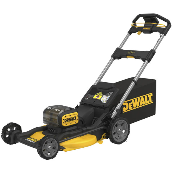 Газонокосарка акумуляторна  DeWALT DCMWP134W2, 2 акб 18 V 8 Ah, з/п