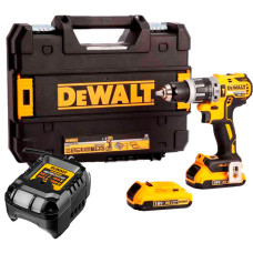 Аккумуляторная ударная дрель-шуруповерт DeWALT DCD796D2, 2 акб 2 Ah, з/у в TSTAK