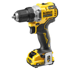 Аккумуляторная дрель-шуруповерт DeWALT DCD701D2, 2 акб 2 Ah, з/у в TSTAK
