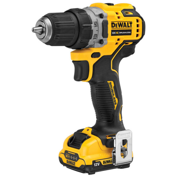 Аккумуляторная дрель-шуруповерт DeWALT DCD701D2, 2 акб 2 Ah, з/у в TSTAK