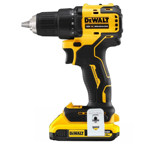 Аккумуляторная дрель-шуруповерт DeWALT DCD708D2T, 2 акб 2 Ah, з/у в TSTAK