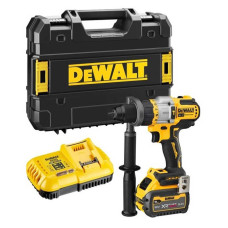 Аккумуляторная дрель-шуруповерт ударная DeWALT DCD999X1 бесщеточная, 1 акб, з/у в чемодане