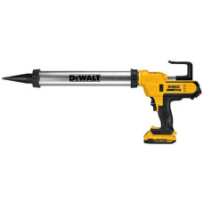 Аккумуляторный пистолет для герметиков DeWALT DCE580D1, 1 акб 2 Ah, з/у в чемодане