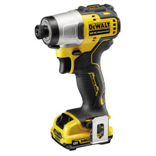 Аккумуляторный ударный шуруповерт DeWALT DCF801D2, 2 акб 2 Ah