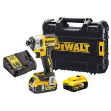 Аккумуляторный ударный шуруповерт DeWALT DCF887P2, 2 акб 5 Ah