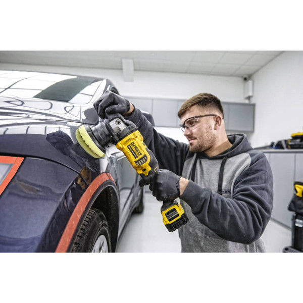 Аккумуляторная полировальная машина DeWALT DCM848N, без акб