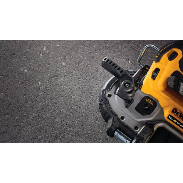 Аккумуляторная ленточная пила DeWALT DCS377NT, без акб в TSTAK