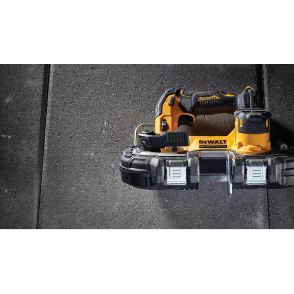 Аккумуляторная ленточная пила DeWALT DCS377NT, без акб в TSTAK