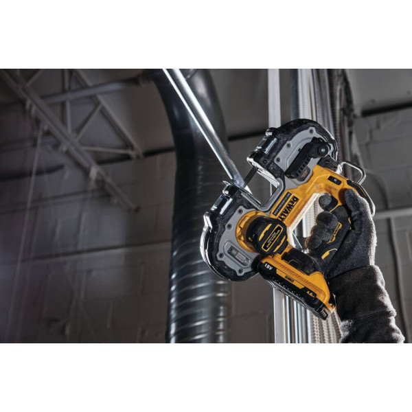 Аккумуляторная ленточная пила DeWALT DCS377NT, без акб в TSTAK