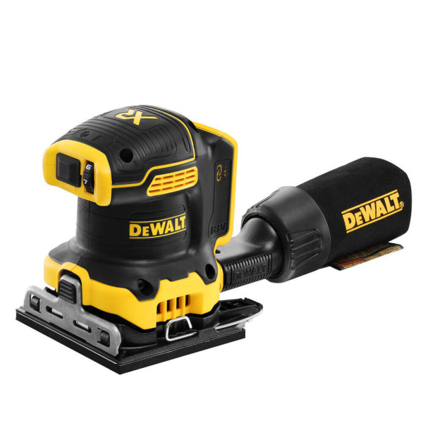 Аккумуляторная вибрационная шлифмашина DeWALT DCW200NT, без акб в чемодане