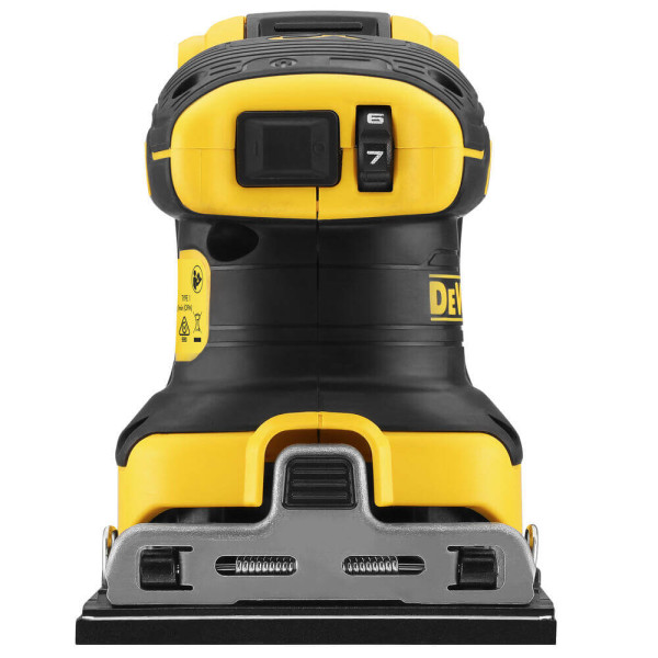 Аккумуляторная вибрационная шлифмашина DeWALT DCW200NT, без акб в чемодане