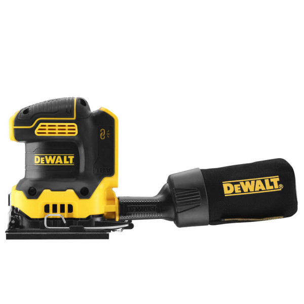 Аккумуляторная вибрационная шлифмашина DeWALT DCW200NT, без акб в чемодане