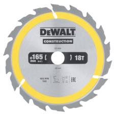 Пильный диск DeWALT DT1933 165x20x1.5 мм