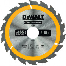 Пильный диск Construction DeWALT DT1936 165x30x1.5 мм