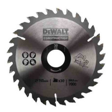 Пильный диск Сonstruction DeWALT DT1937 165x30x1.5 мм 30 зубцов
